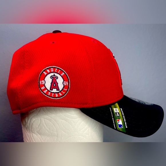ANGELS TEAM CLASSIC 39 THIRTY STRETCH FIT BASEBALL CAP L/XL - Picture 2 of 9